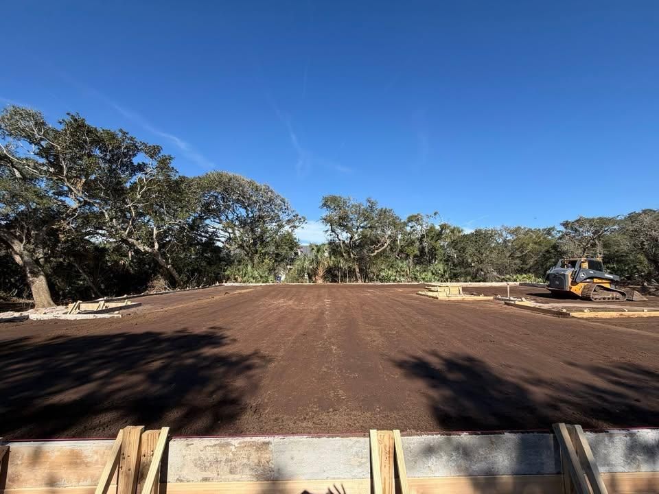 Site Preparation for AL Dirtworks LLC in St. Augustine, FL