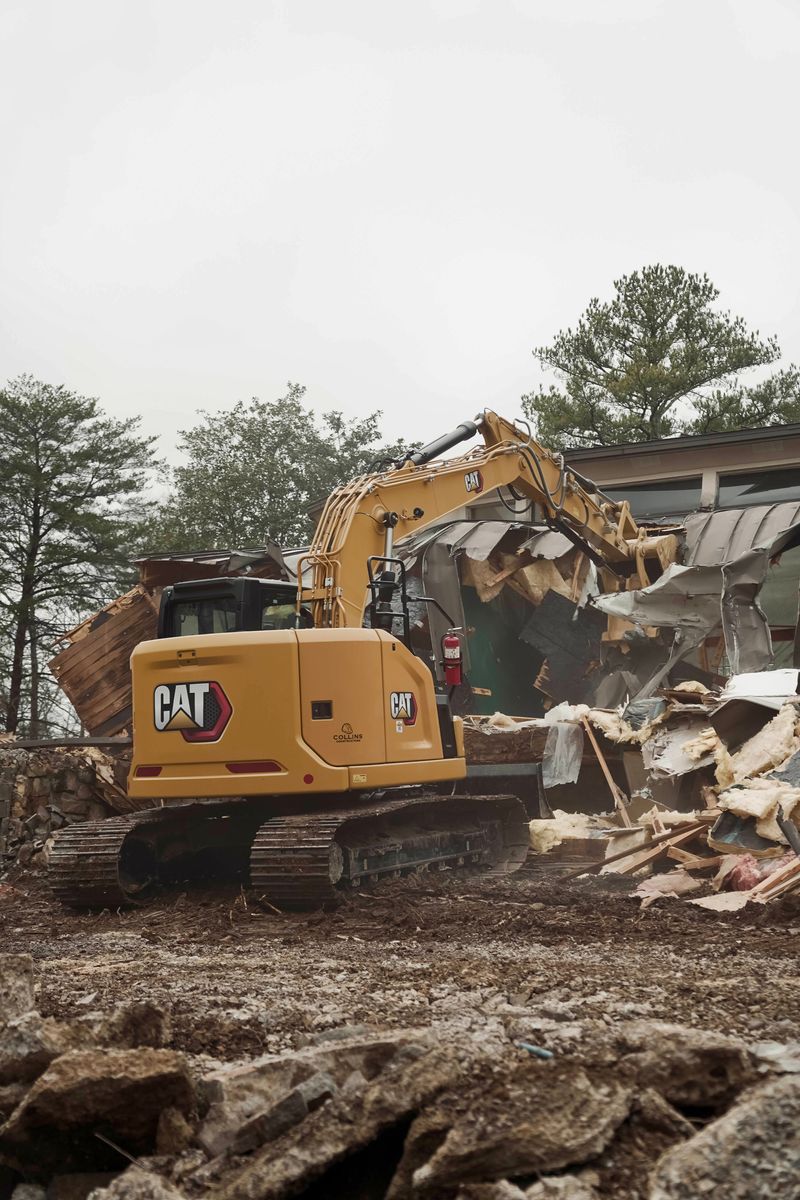 Demolition for Collins Constructors in Fyffe, AL