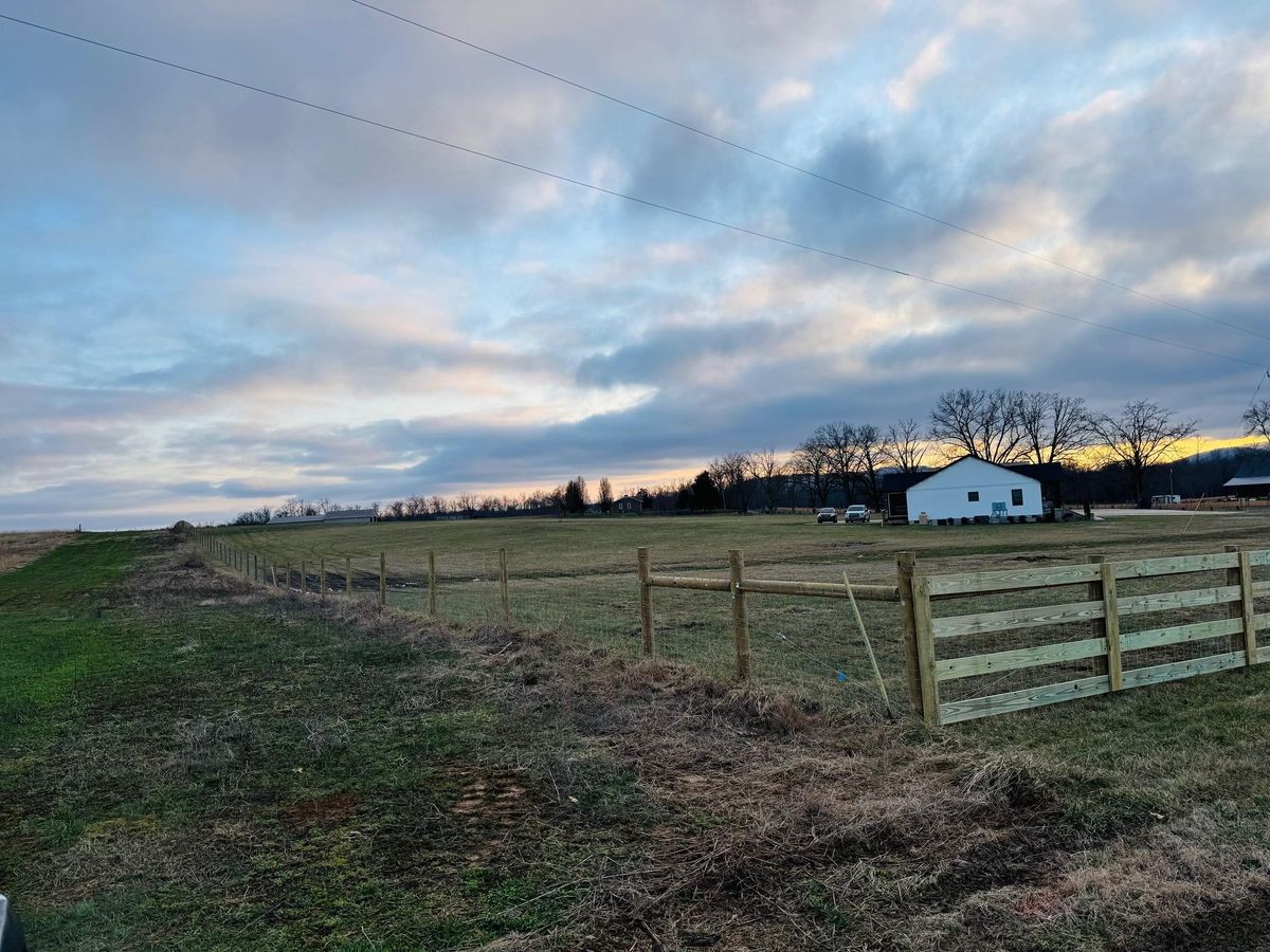Fence Installation for Ap’s Fencing in McMinnville, TN