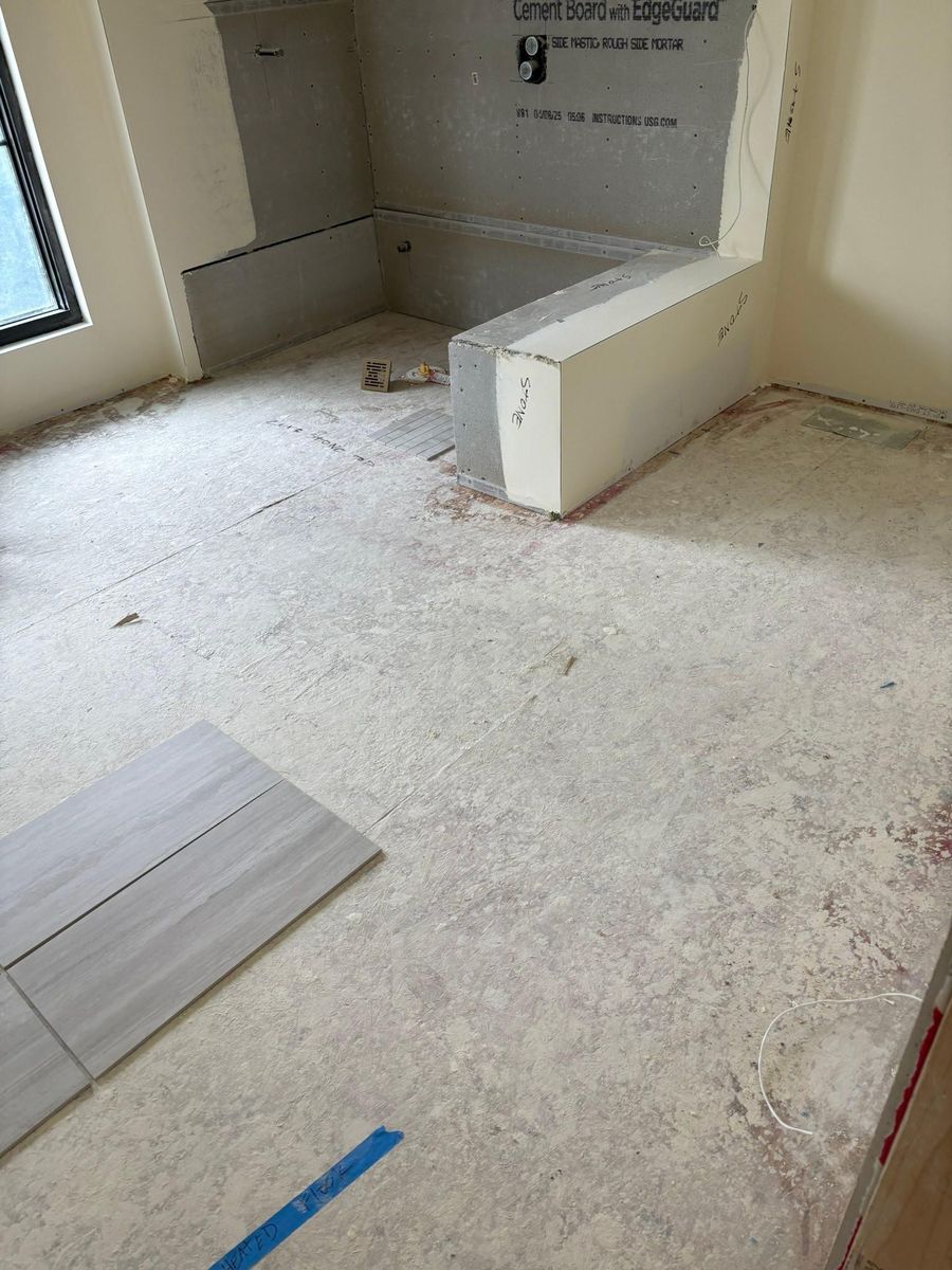 Floor Installation for D&M Tile in Denver, CO