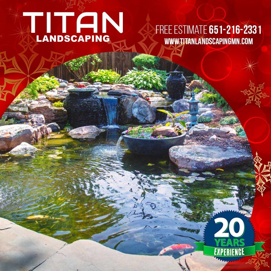 Water Ponds for Titan Landscaping in Rosemount, MN