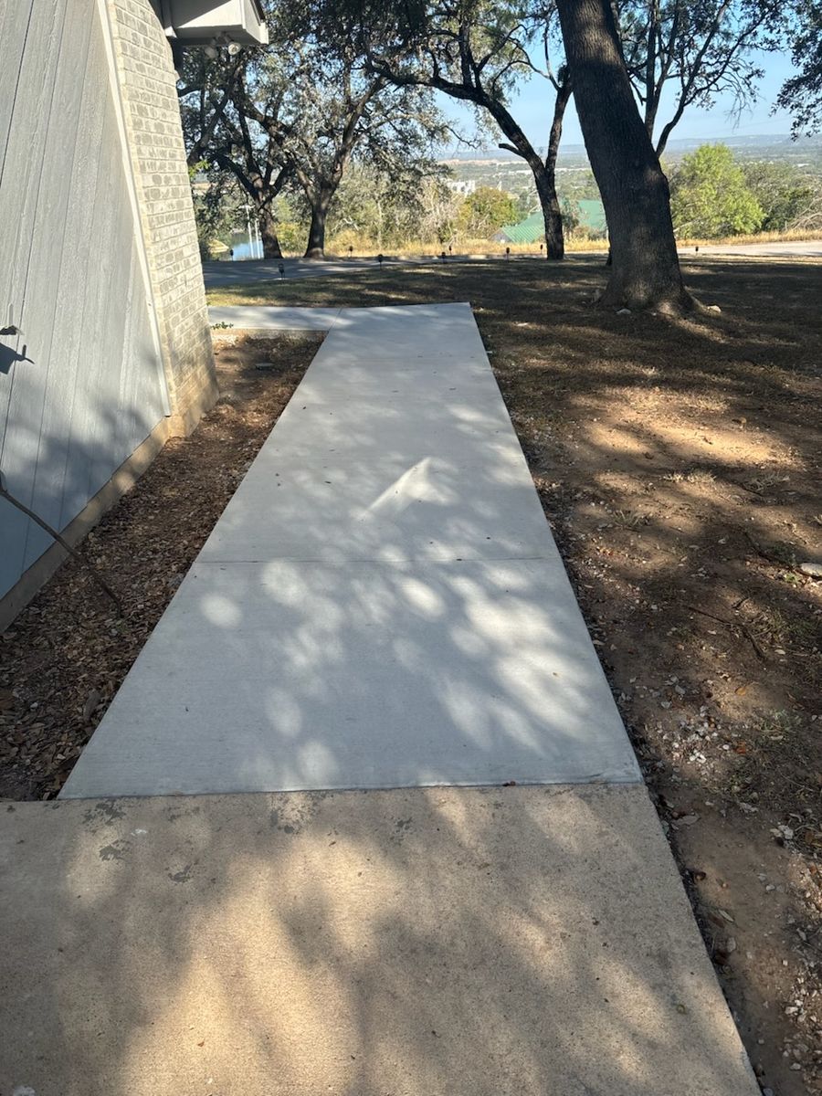 Concrete for Target Concrete and Landscape Solutions in Blanco, TX