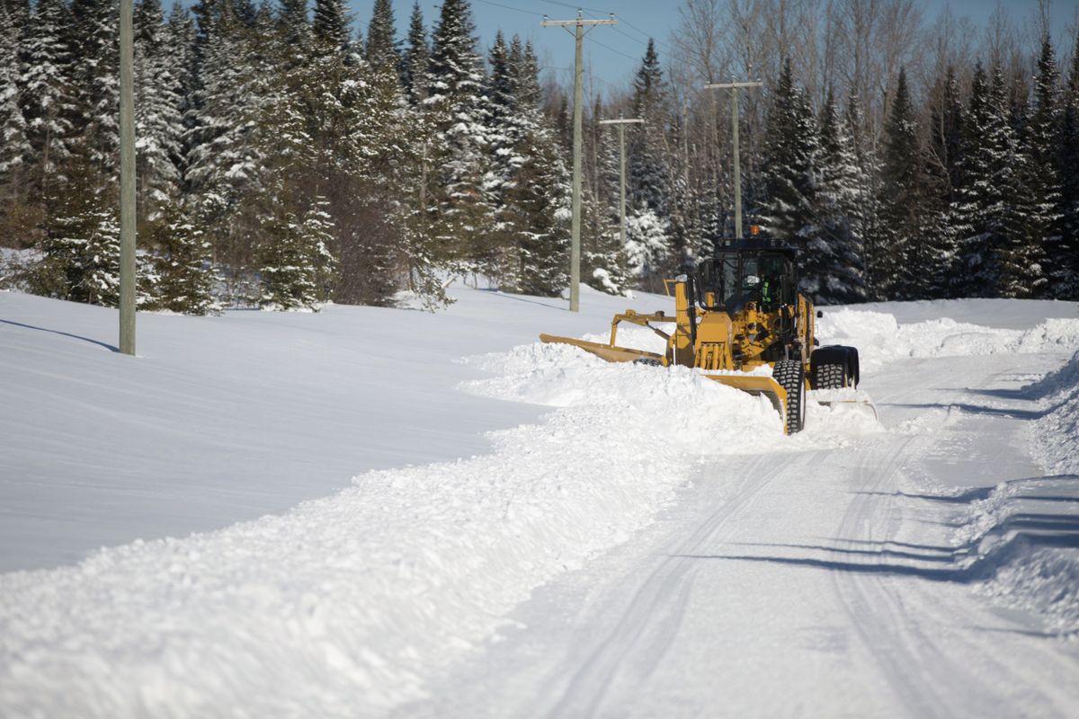 Snow Plowing  for Jamco in Monticello, MN