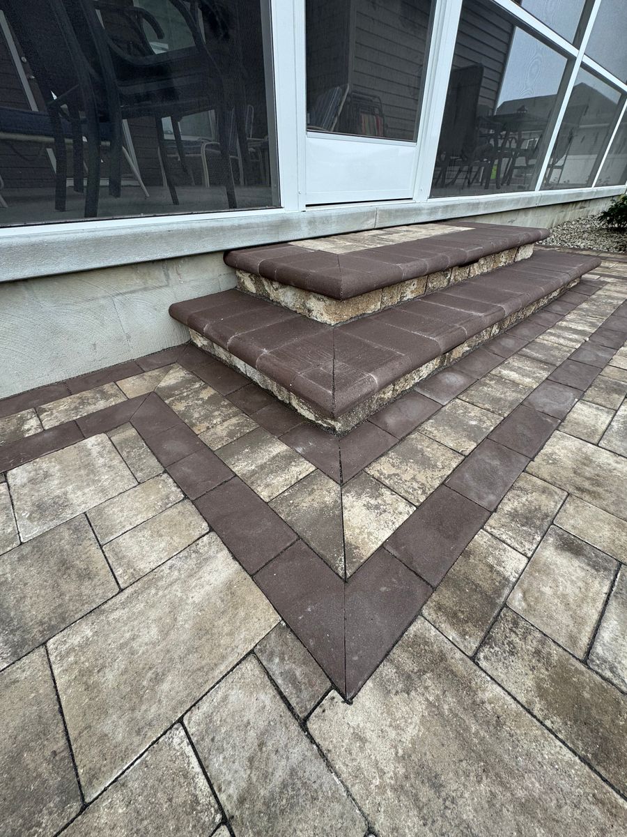 Natural Stone Hardscape for Broker Post Ground Crew in Sussex County, DE