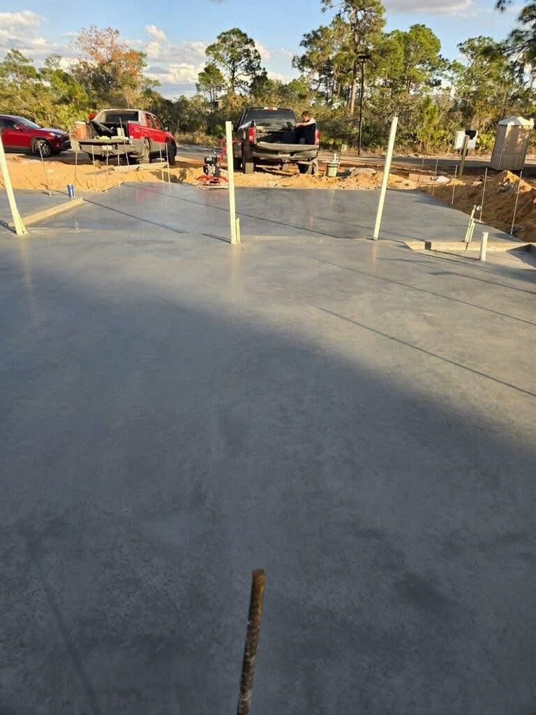 Site Preparation for All Phases Decorative Concrete in Sebring, FL