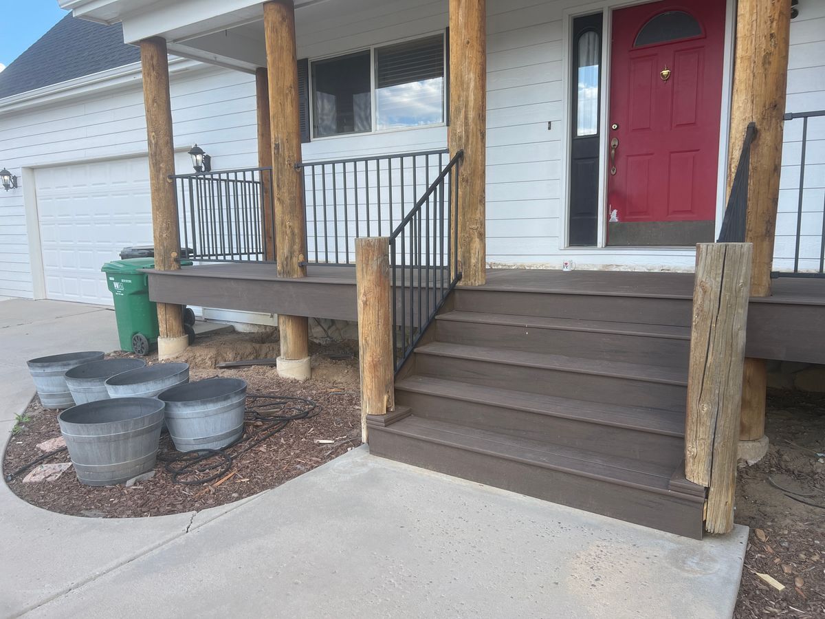 Deck & Patio Installation for Arnett Front Range Construction in Elizabeth, CO