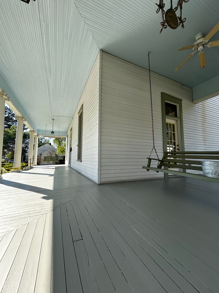 Painting and Staining for Simmons Construction in Starkville, MS
