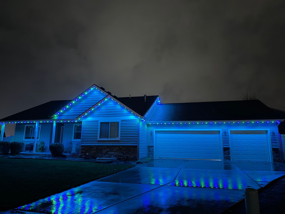 Christmas Lights for Swift Serve in Coeur d'Alene, ID