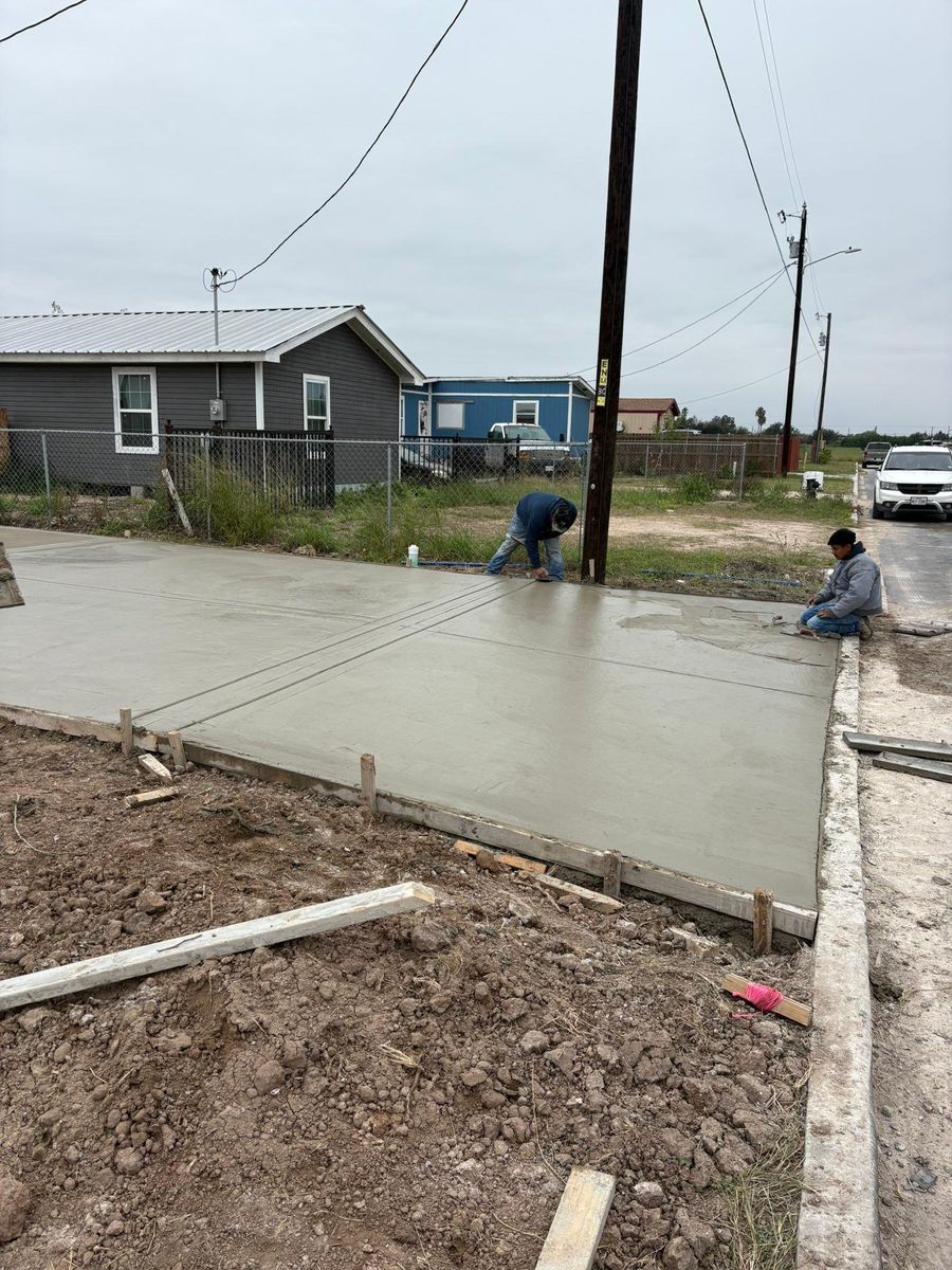 Concrete for Superior Painting and Metal Solutions in Edinburg, TX