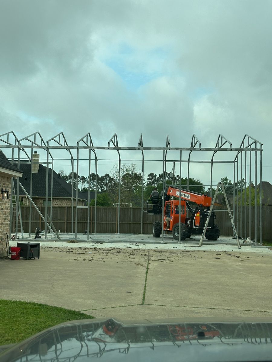 Red Iron Buildings for On-Site Buildings in Vidor, TX