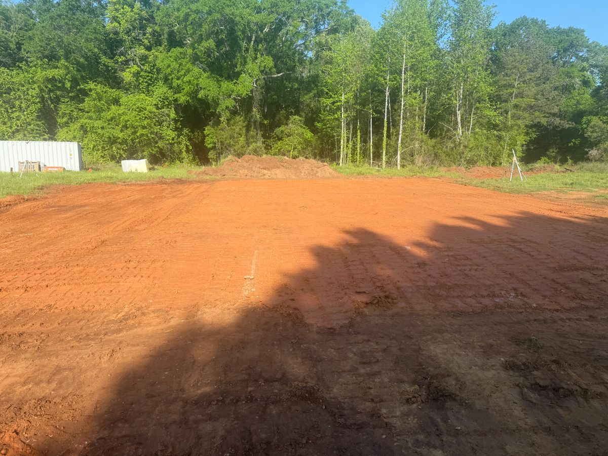 Land Grading for Central Alabama Site Works in Selma, AL