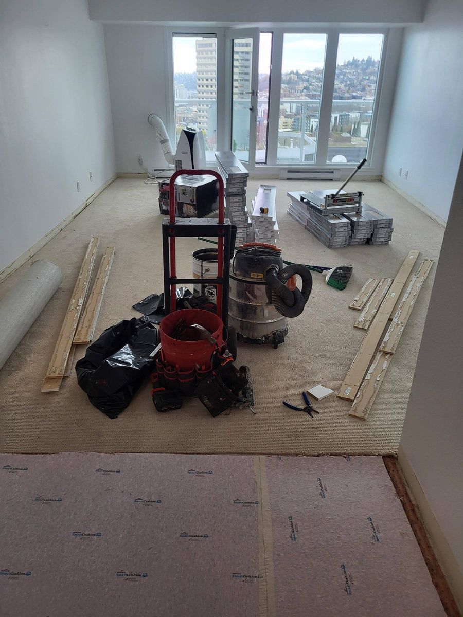 Flooring for Miguel Construction in Tacoma, WA