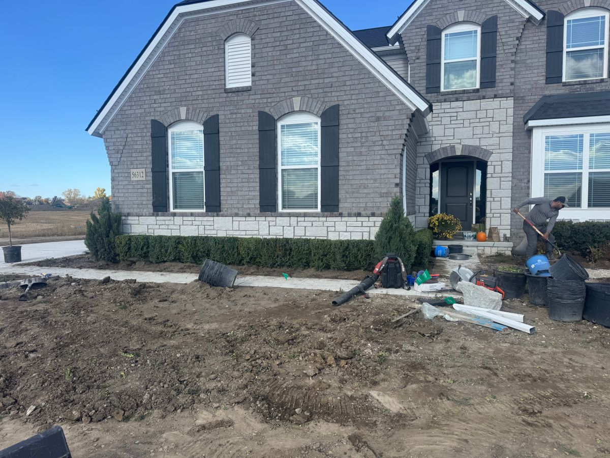 Patio Design & Construction for JA Landscaping in Washington, MI