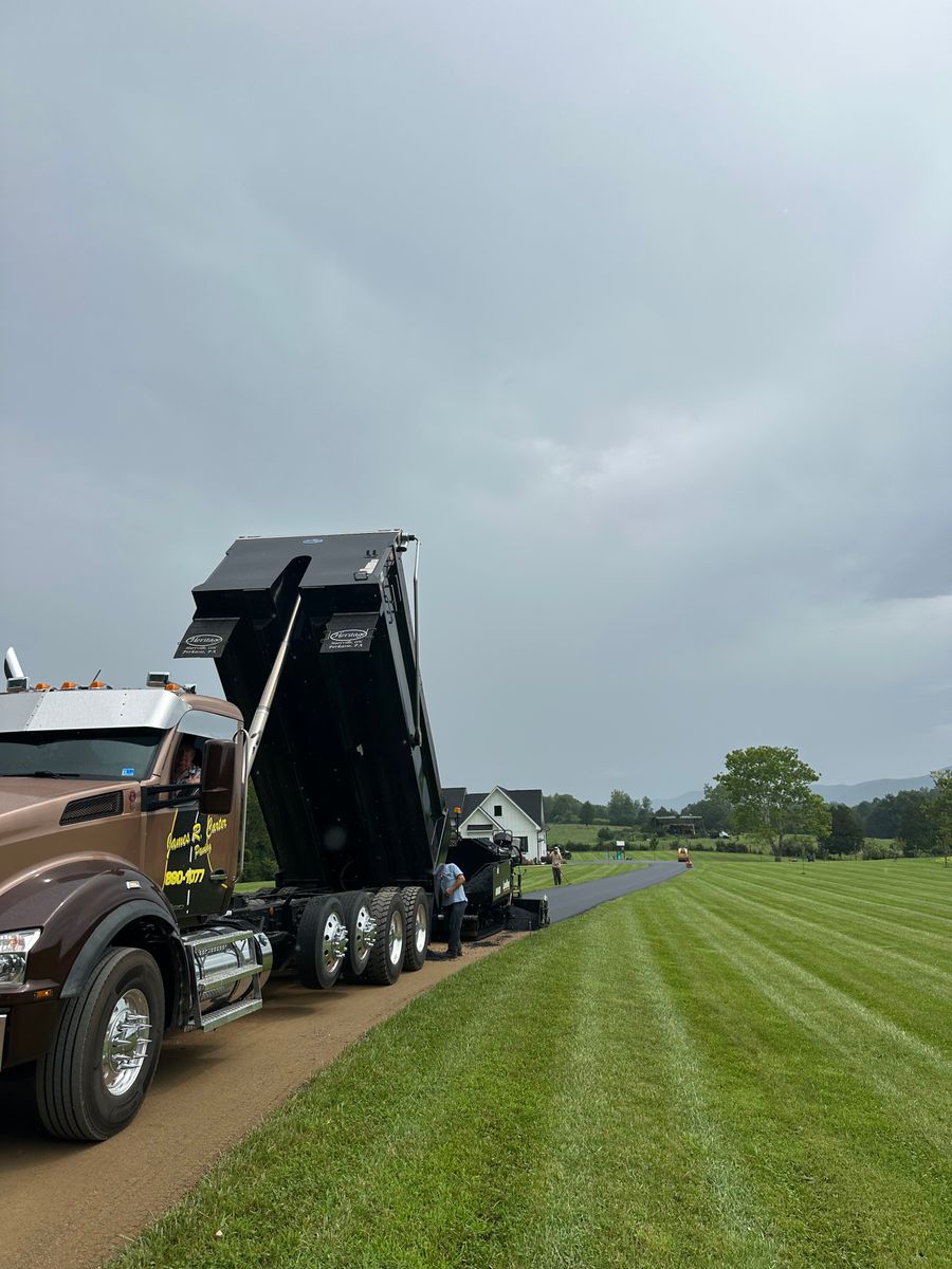 Paving for James R Carter Paving in Roanoke, VA