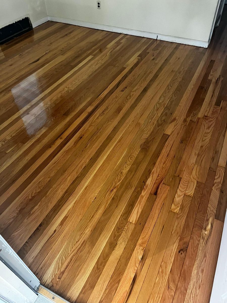  Floor Staining and Refinishing for Kozlowski’s Hardwood Floor Refinishing in Flat Rock, Michigan