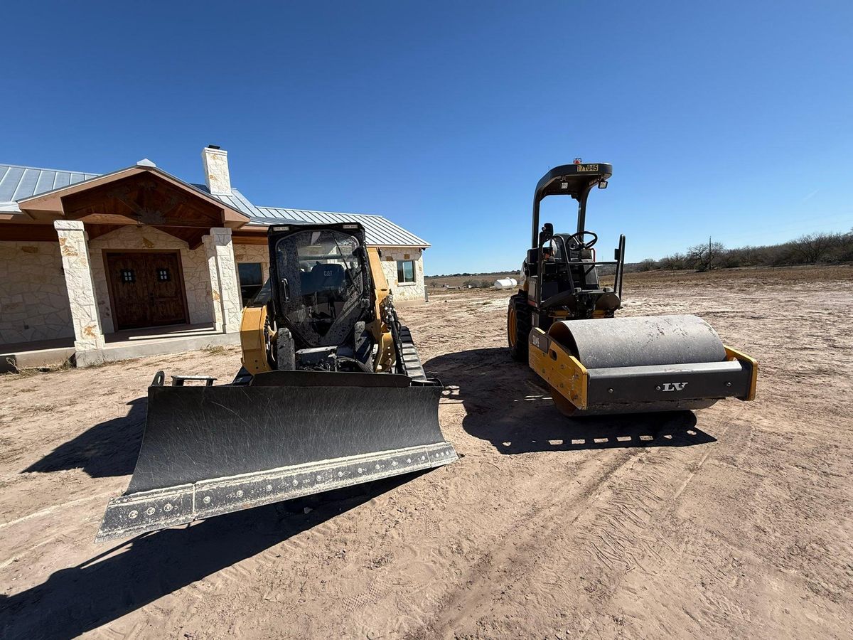 Property Grading for Strause Land Improvement & Construction in George West, TX