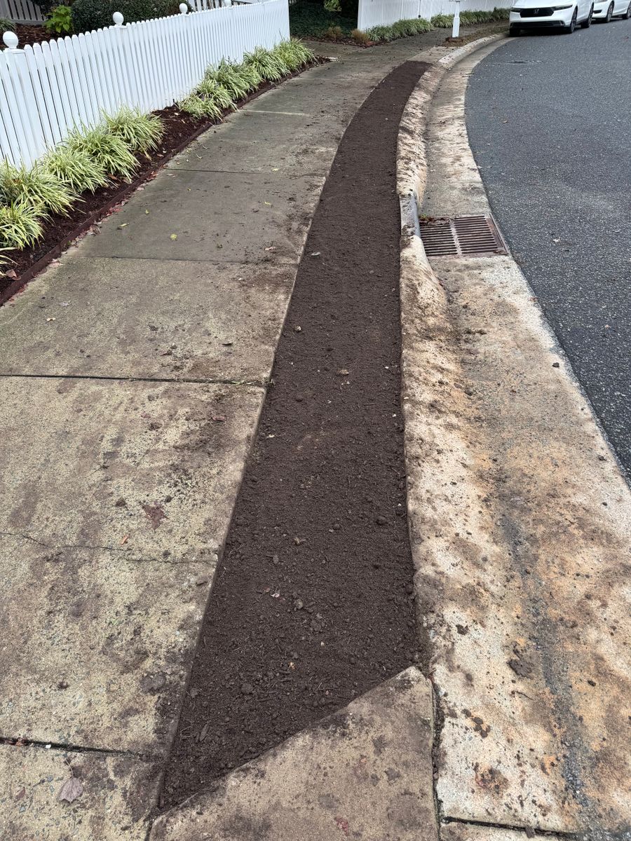 Mulch Installation for Chavez Landscaping in Pittsboro, NC