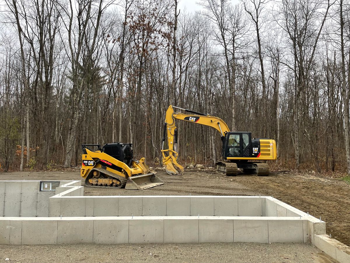 Concrete Foundations for Allstone Excavation in Rotterdam, NY