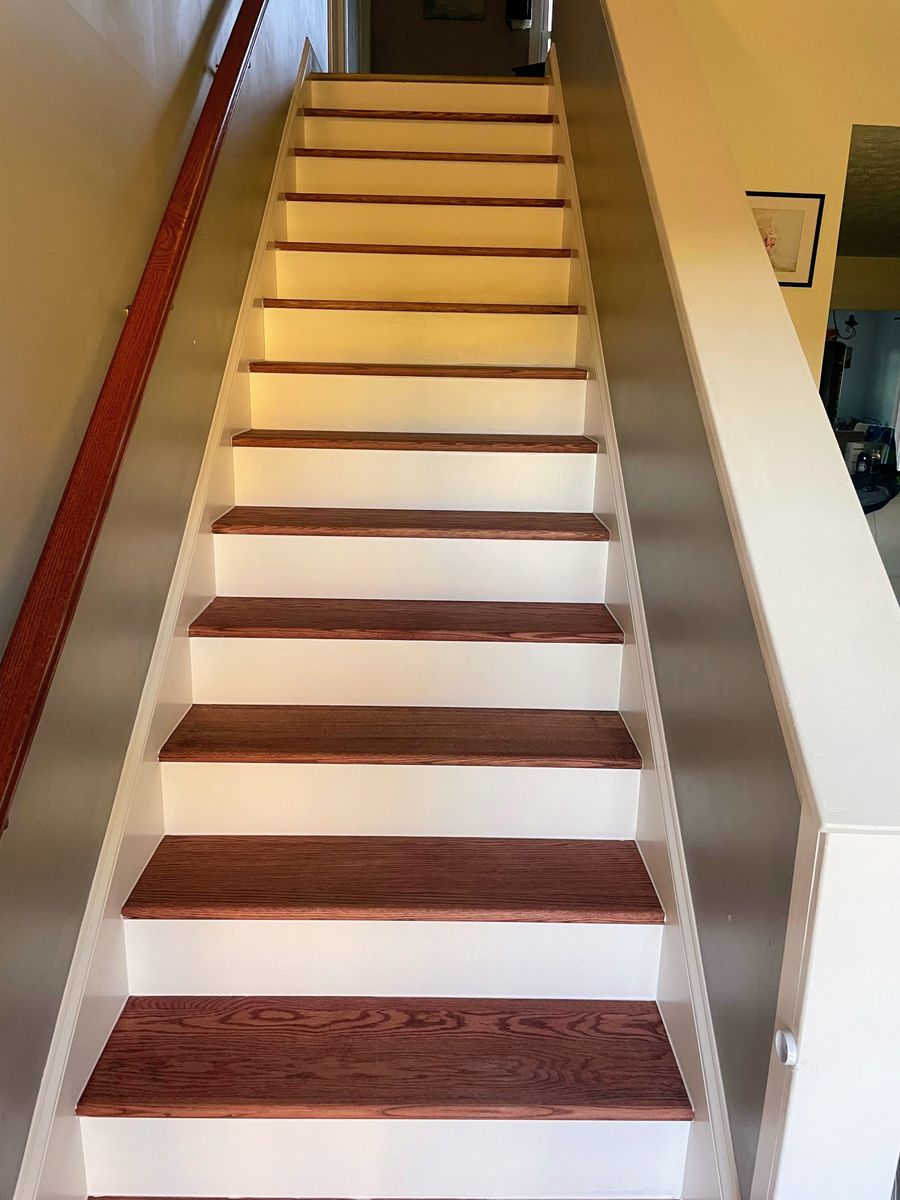 Wood Floor Refinishing for C4 TrueVision Renovations in Asheville, NC