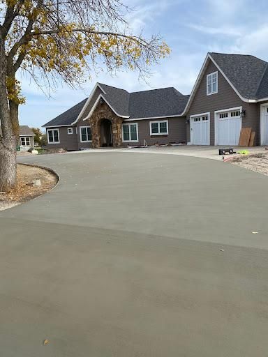 House and Shed Floors for Johnson Concrete in New London, MN