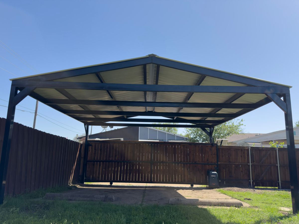 Driveway & Walkthrough Gates for Walker Custom Exteriors in Dallas, TX