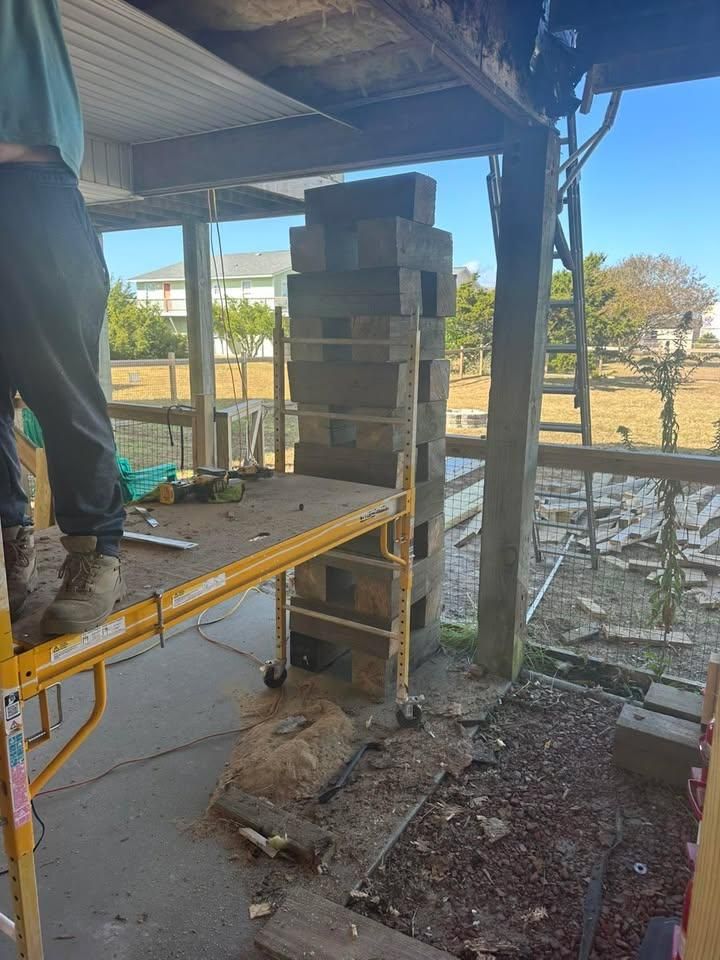 Carpentry for Carolina Odd Jobs Inc. in Sneads Ferry, NC