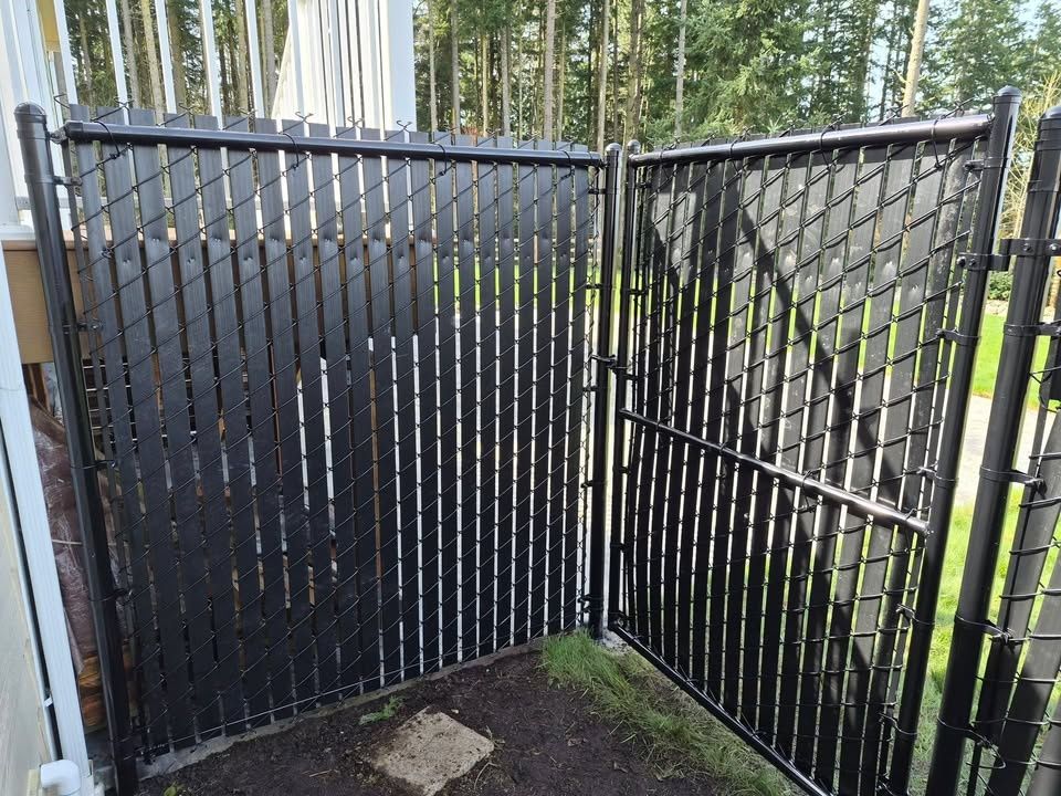 Fence Installation for McBride and Sons Fence in Camano, WA