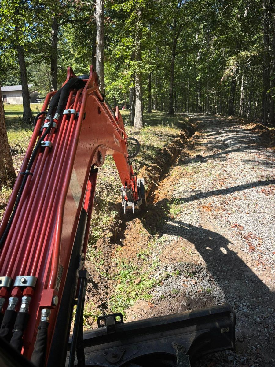 Land Clearing for TD Dirtworks in Tracy City, TN