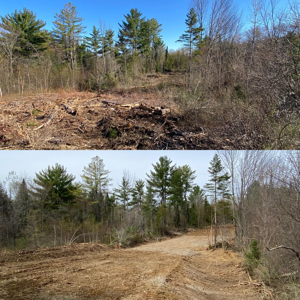 Road Building for Gardner Road Company in Winn, ME