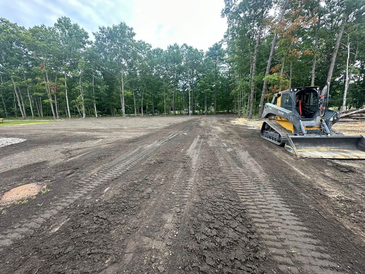 Grading & Site Preparation for GT Lawn Care in Egg Harbor Township, NJ
