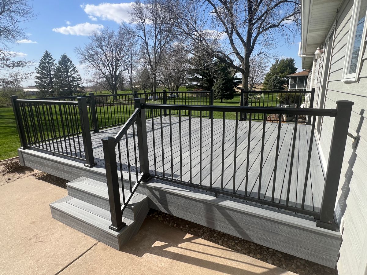 Deck & Patio Installation for Big Picture Construction & Design in Eldridge, IA