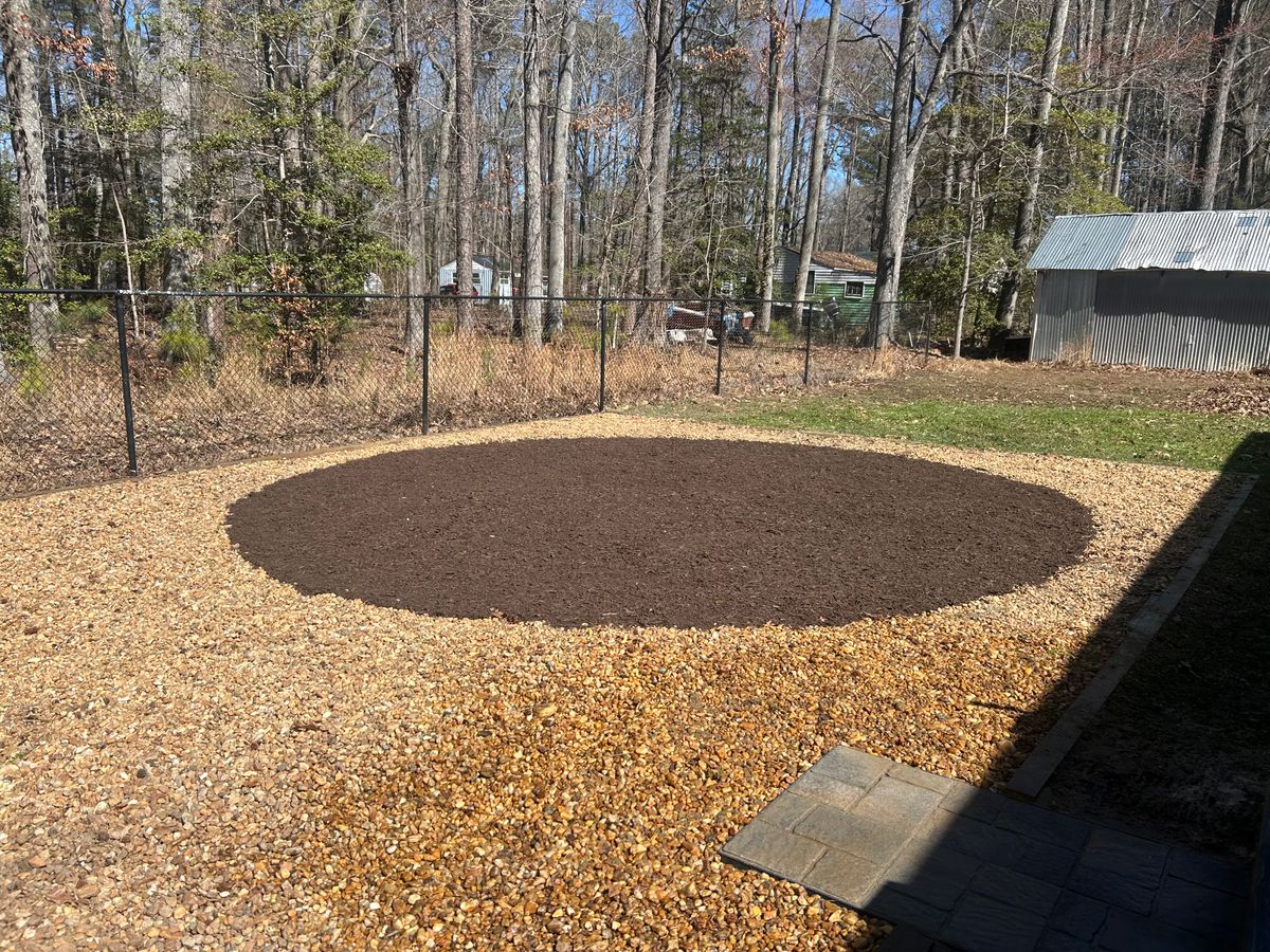 Mulch Installation for The Whole 9 Yards Landscape VA in Heathsville, VA