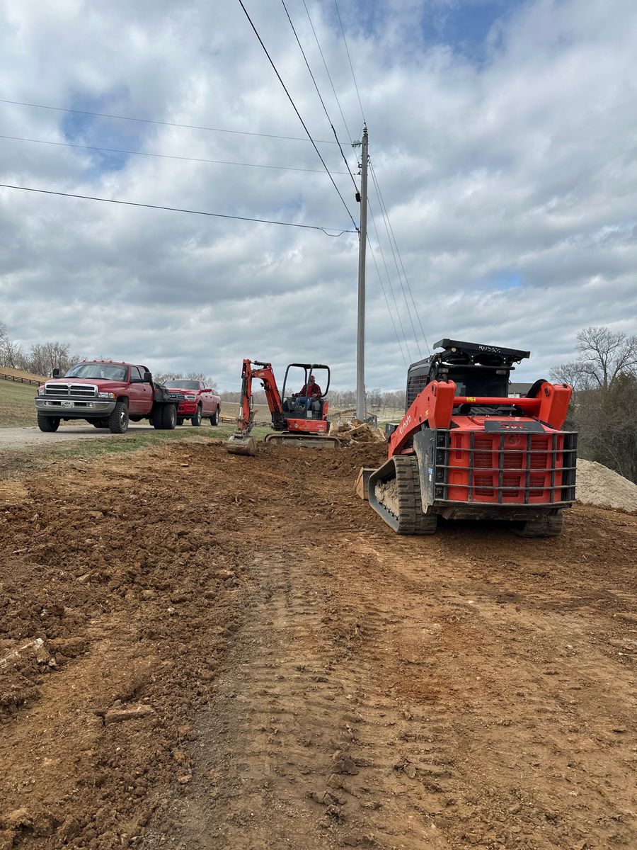 Leveling for Green Land Management in Mount Pleasant, TN