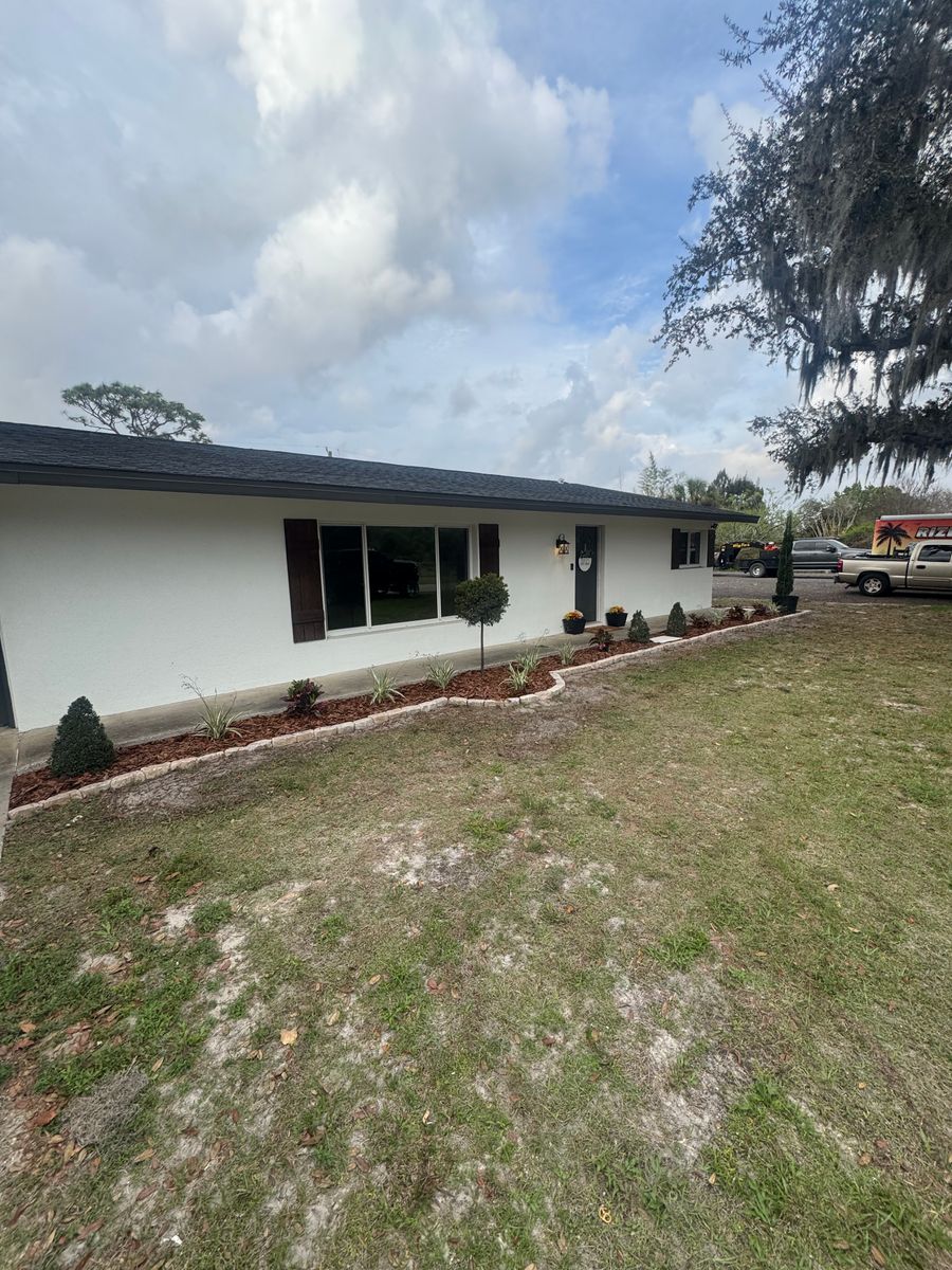 Landscaping for Rize N’ Grind  in Punta Gorda, FL