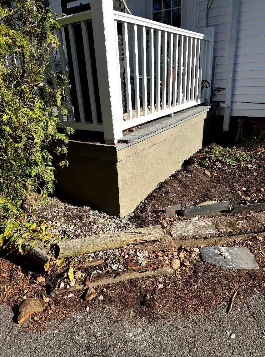 Step Installation for James T. Coughlan Restoration in Brockton, MA