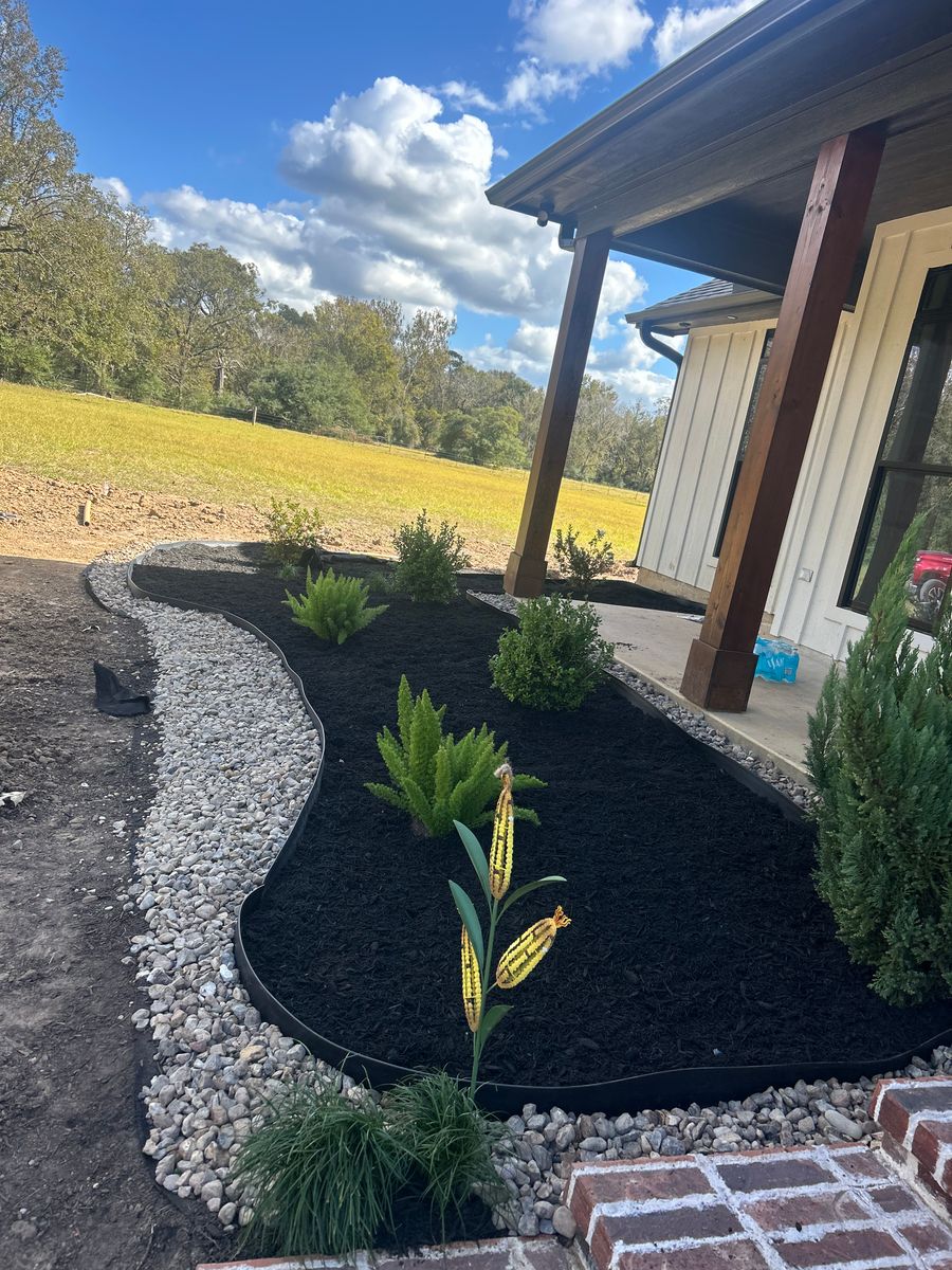 Lawn Maintenance for JR’s Construction and Fencing in Liberty, TX