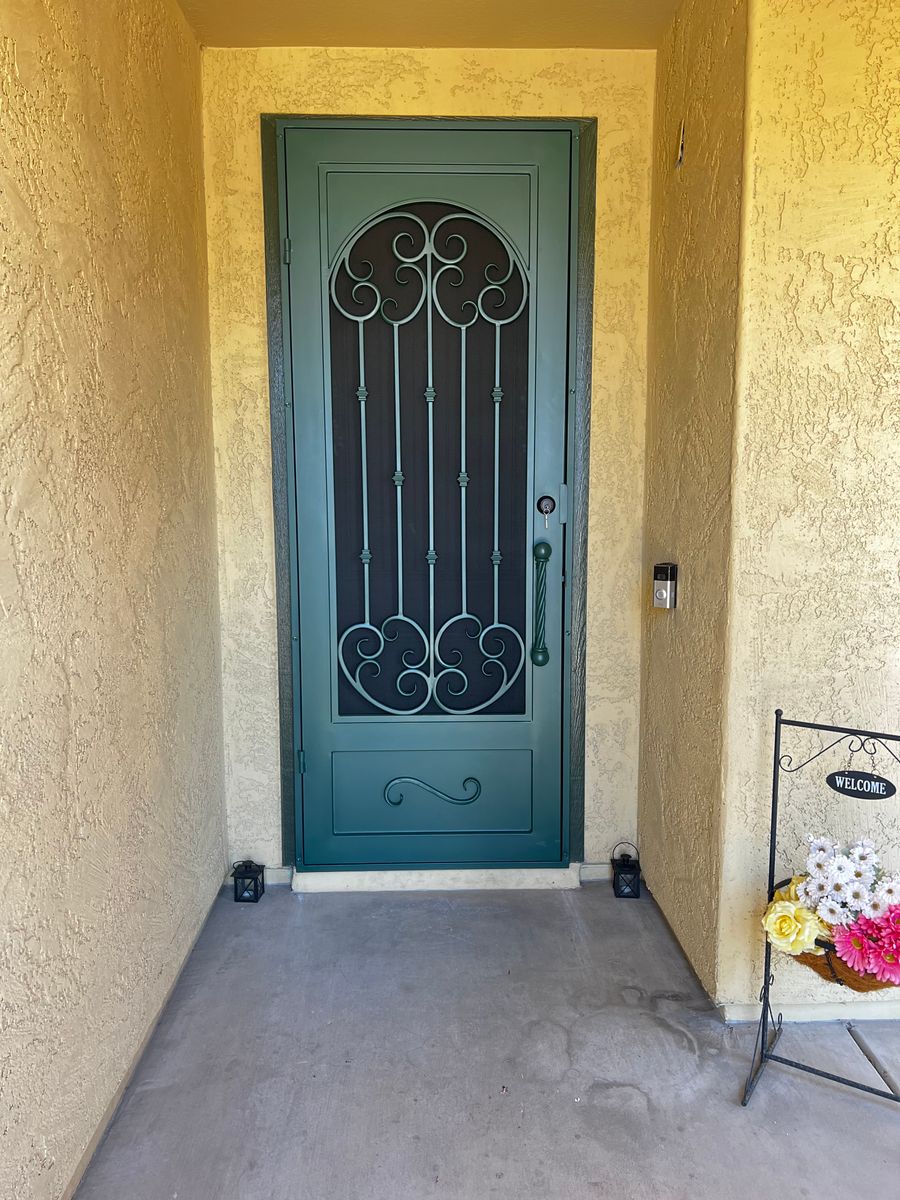 Ornamental Security Doors for Metal Art Deco in Glendale,  AZ