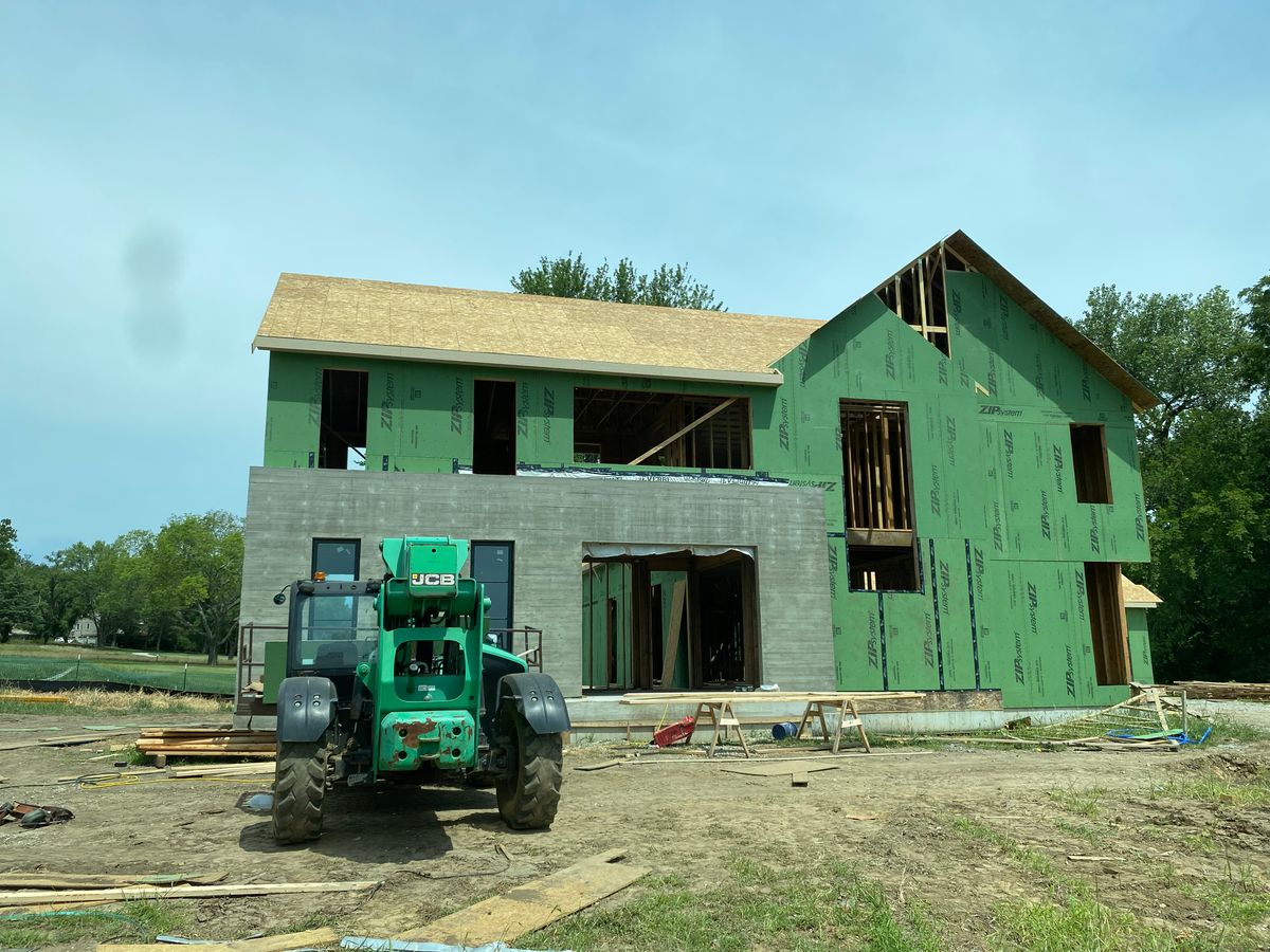 Custom Home Construction for Midwest Framing in Lawrence, KS