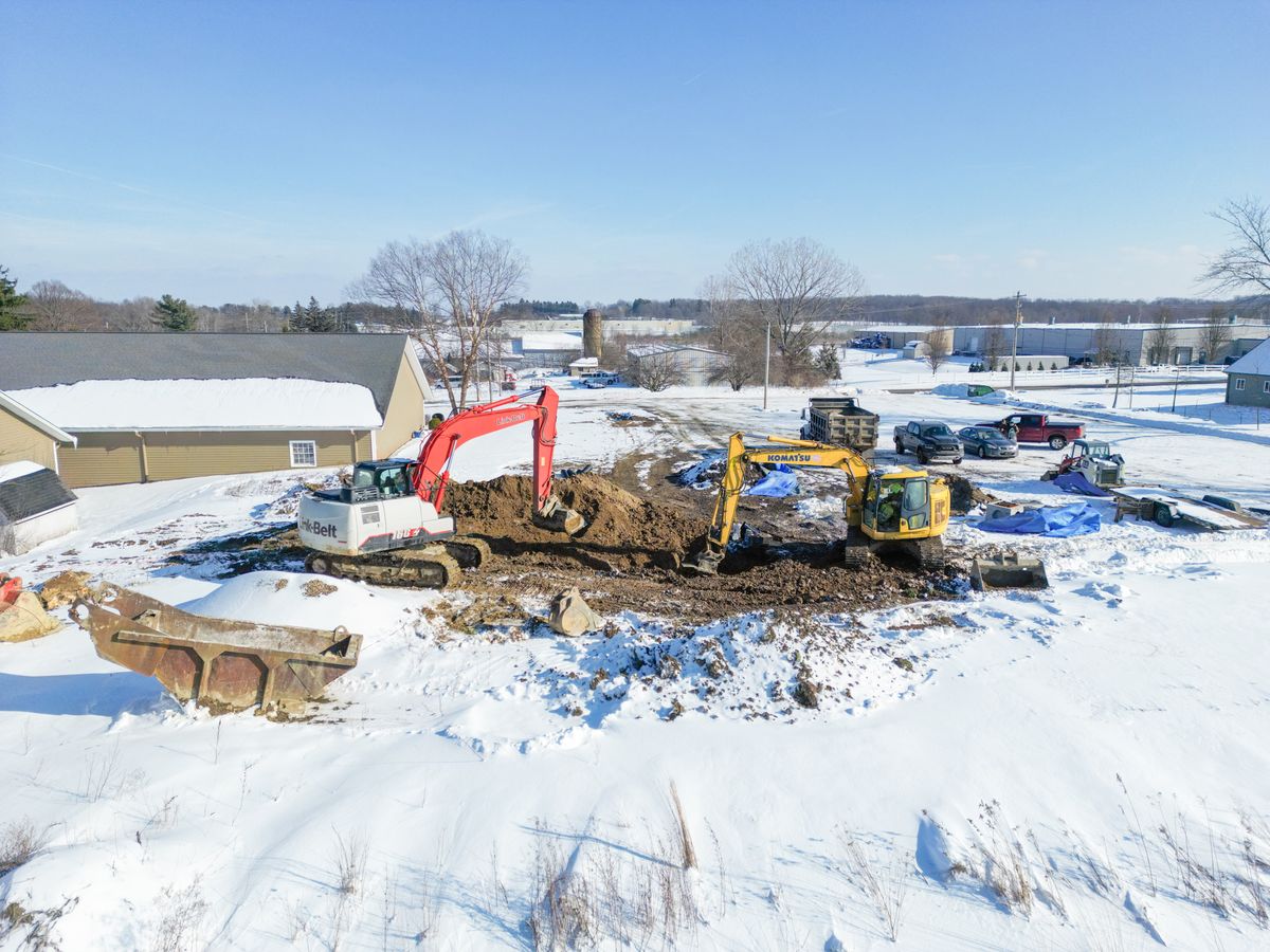 Site Preparation for  in Middlefield, OH
