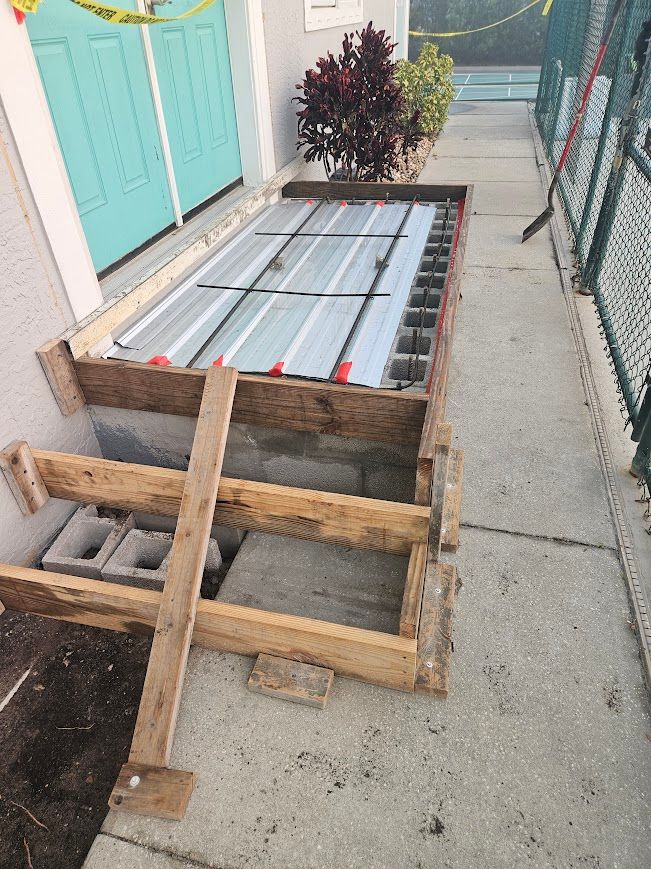Stair Design & Installation for Clark Masonry in Lake County, FL