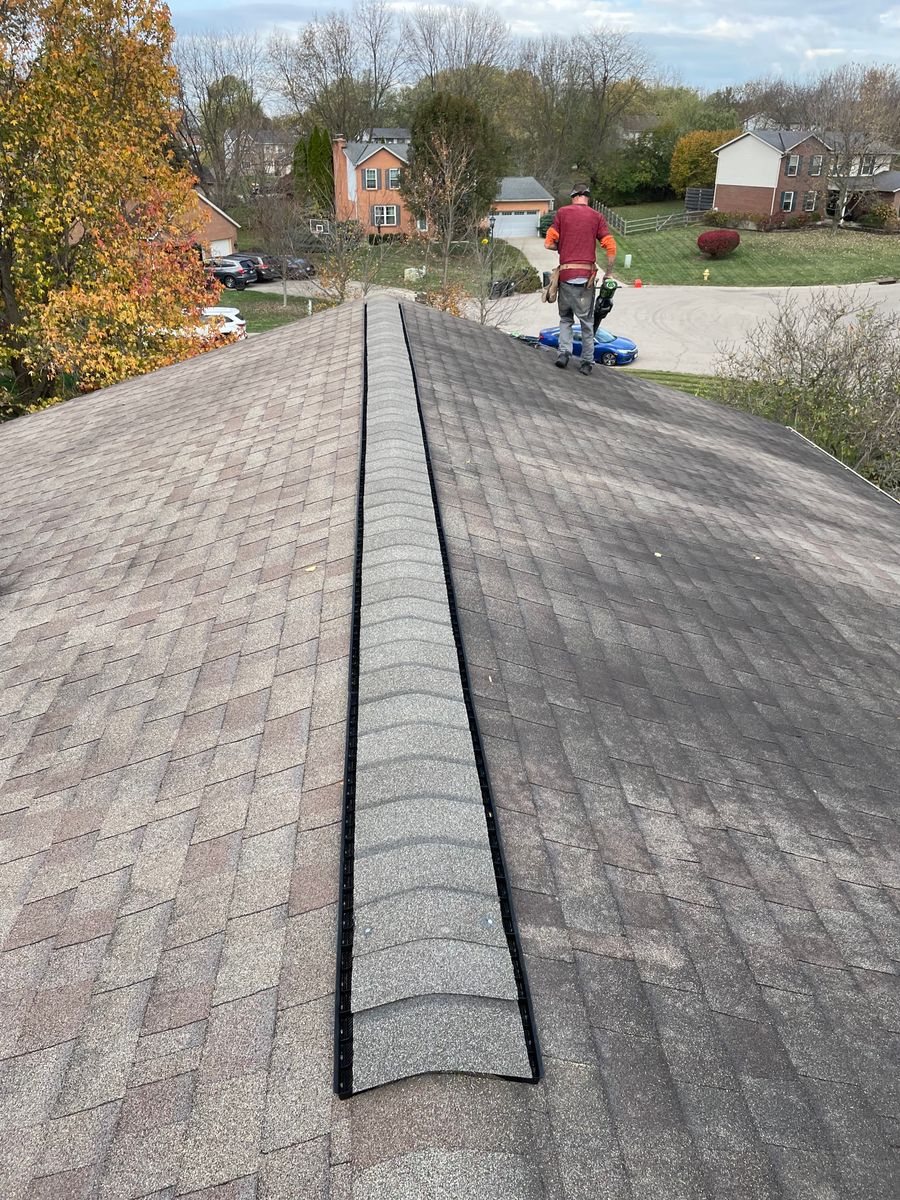 Roof ventilation services for Precious Roofing in Madeira, OH