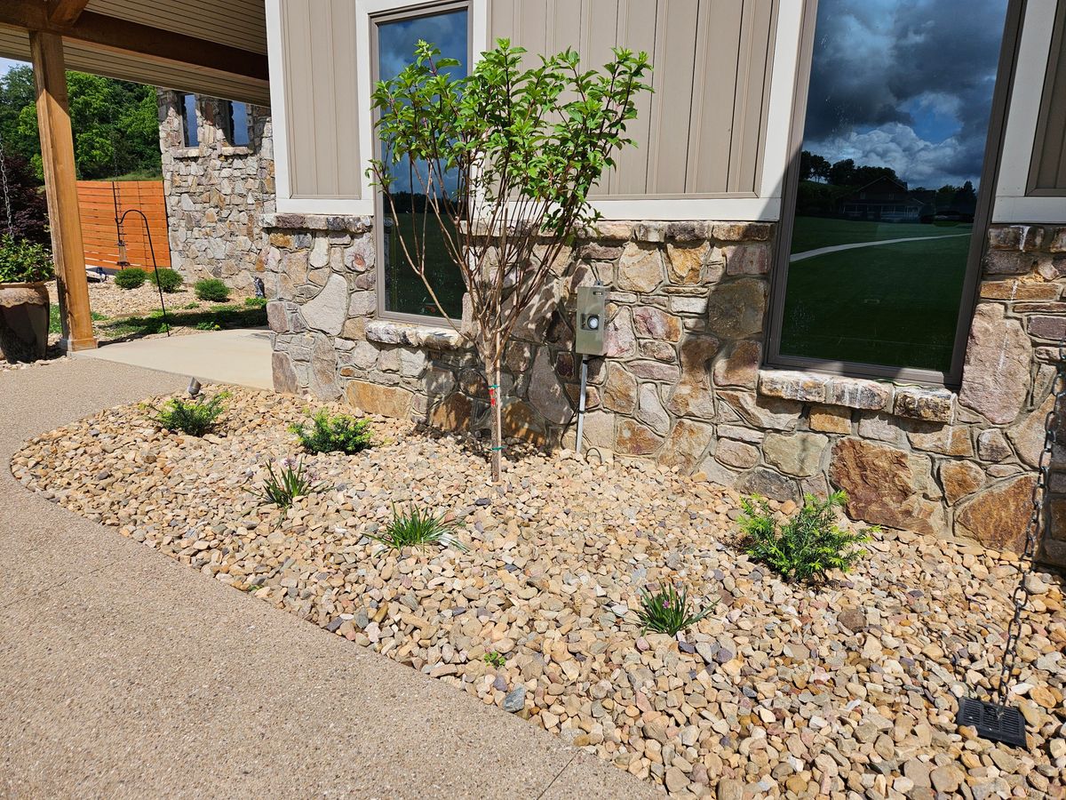 Garden and Planting Plans for Simply Natural Landscape in Abingdon, VA