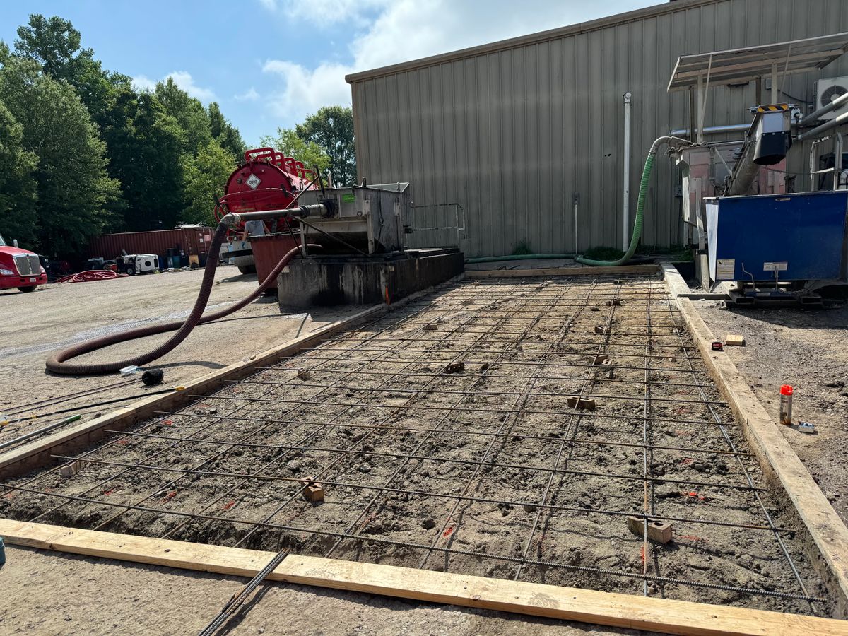 Concrete Slab Construction for Ramsey Concrete Construction in Covington, TN