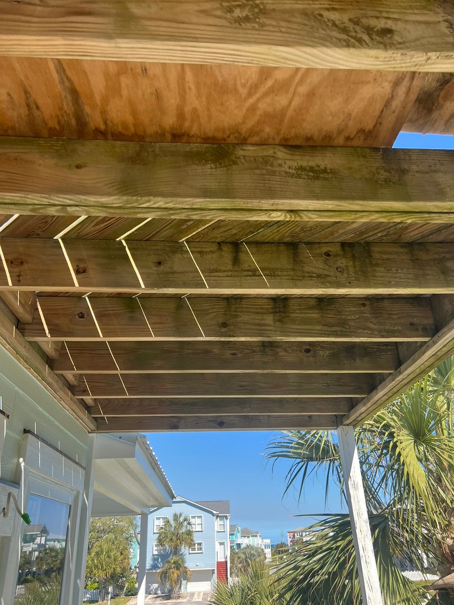 Deck and Patio Construction for MC2 Contracting Solutions in Wilmington, NC