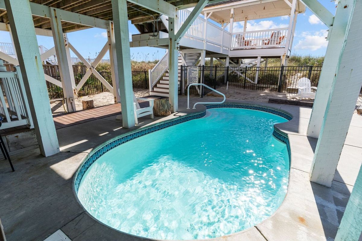 Pool Cleaning for Carolina-Blu Pool & Spa in Oak Island, NC
