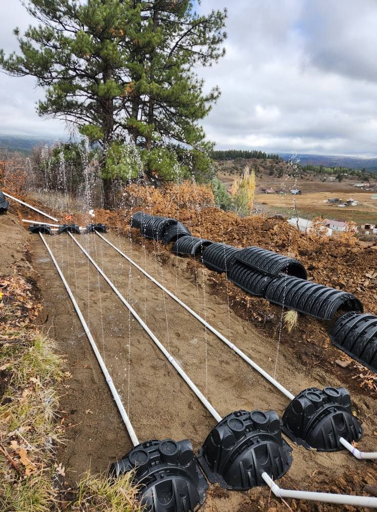 Site Preparation for Markham Septic & Excavation in Pagosa Springs, CO