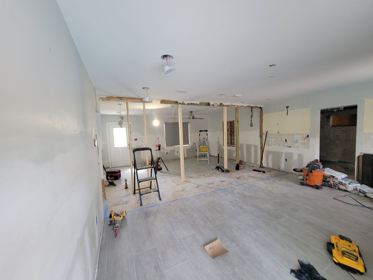 Carpentry for GVL Renovations in Greenville, SC