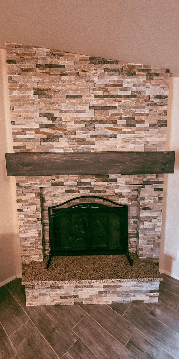 Accent walls/ Fireplace for Flawless Tile Company in Boise, ID