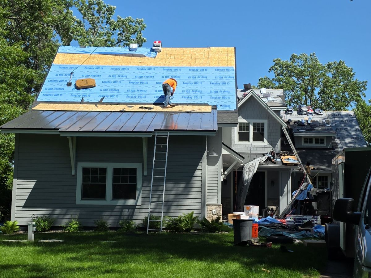 Metal Roofing Installation for Patriot Roofing Plus LLC in Pequot Lakes, MN