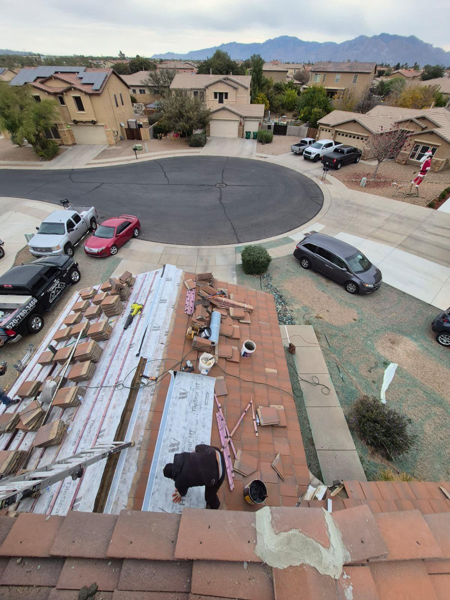 Roofing Repairs for Castro’s Custom’s Roofing LLC in Tucson, AZ